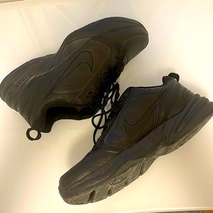 All black Nike Air Monarch men’s size 13